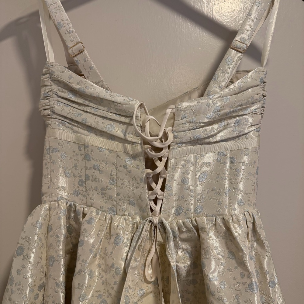 V. Chapman The Ava Dress in Light Blue Duchess Size 2 NEW! New with tags! - Picture 13 of 15